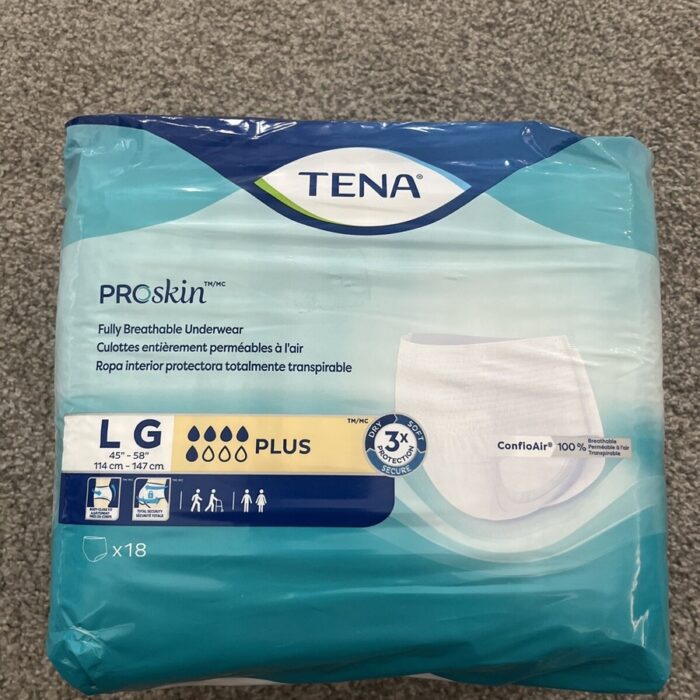 TENA ProSkin Adult Incontinence Underwear – Large (18 Count) | Adult Pampers