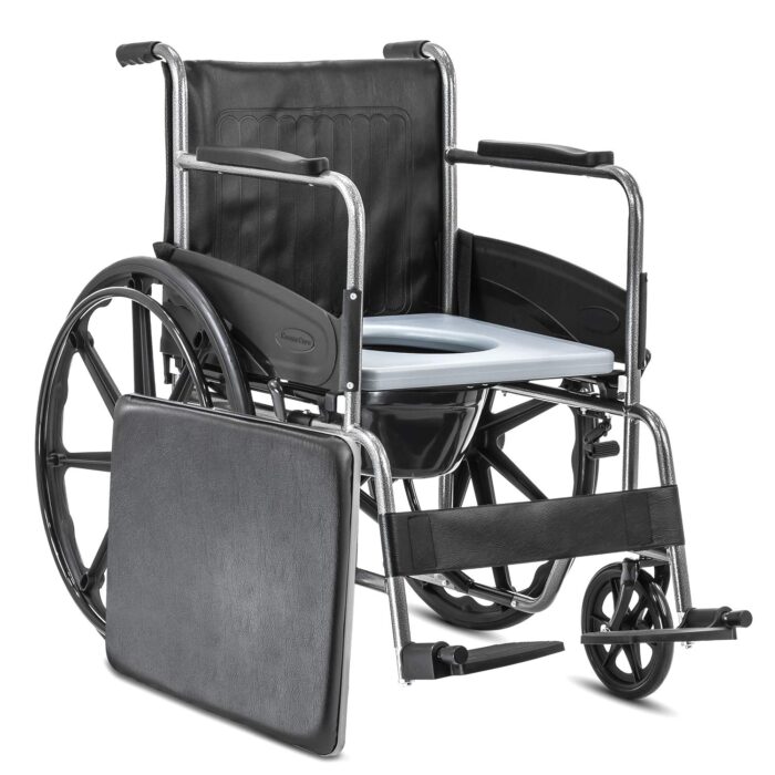 Commode Wheelchair | Toilet Wheelchair For Elderly People